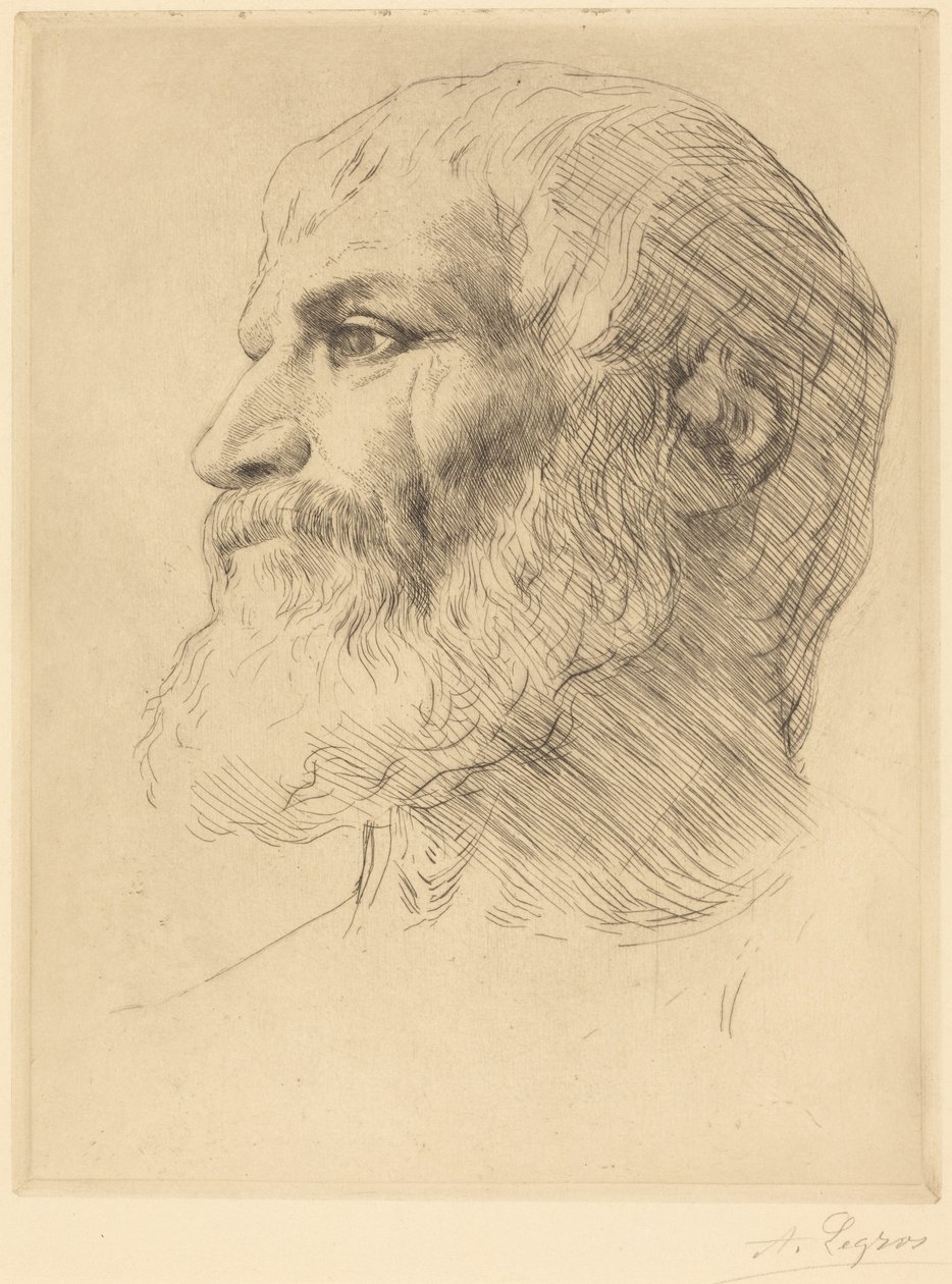 Souliote-fej (Tete de Souliote) alkotó: Alphonse Legros
