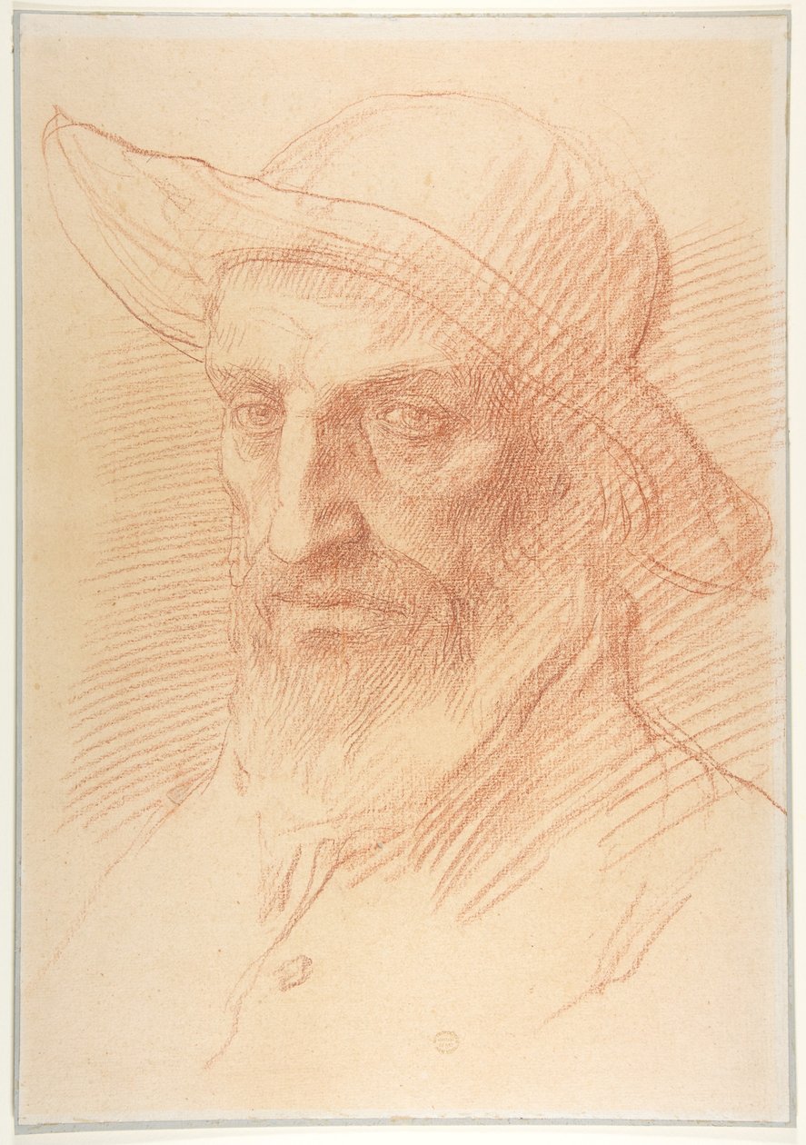 Egy vadőr feje alkotó: Alphonse Legros