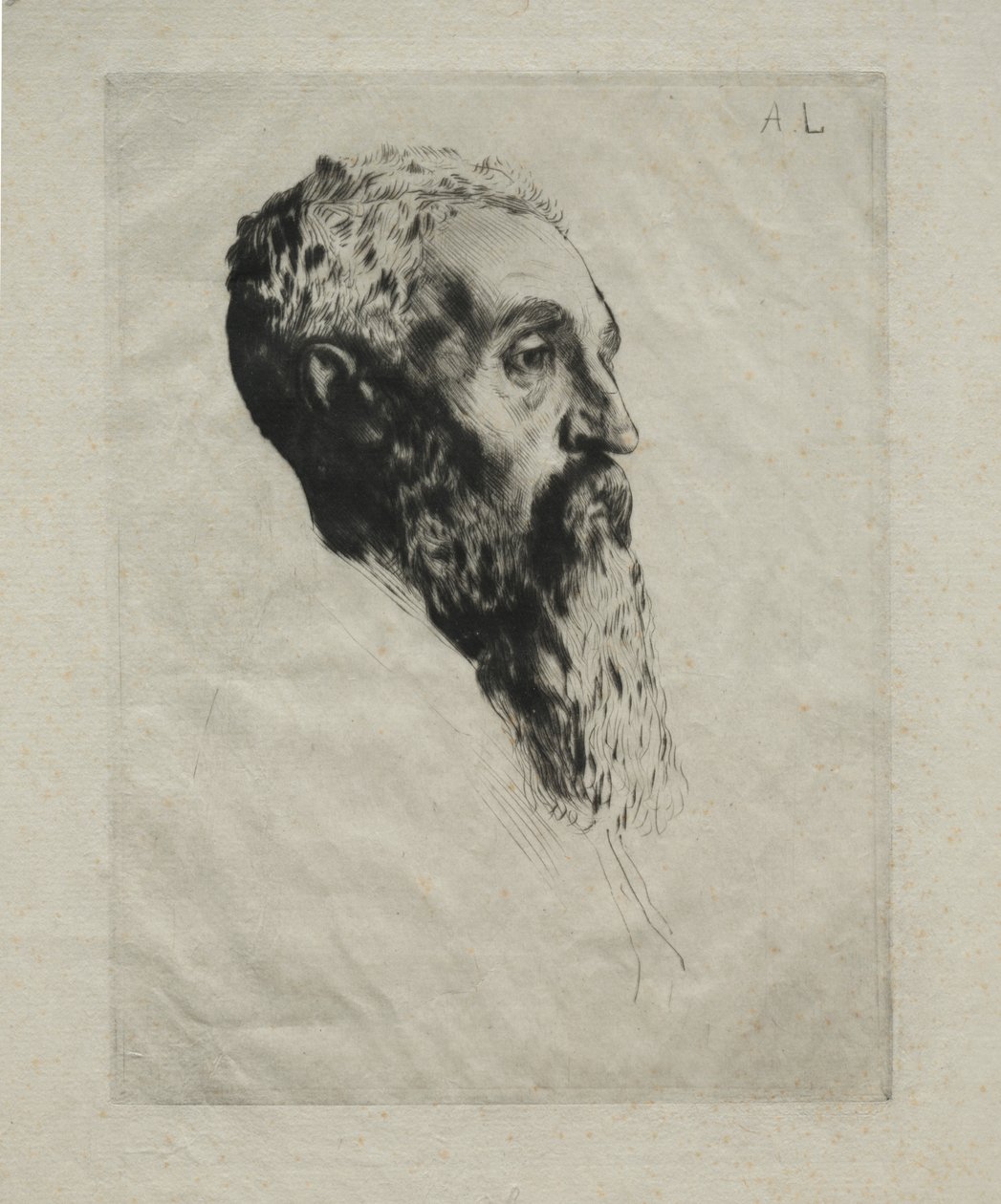 Egy modell vezetője alkotó: Alphonse Legros