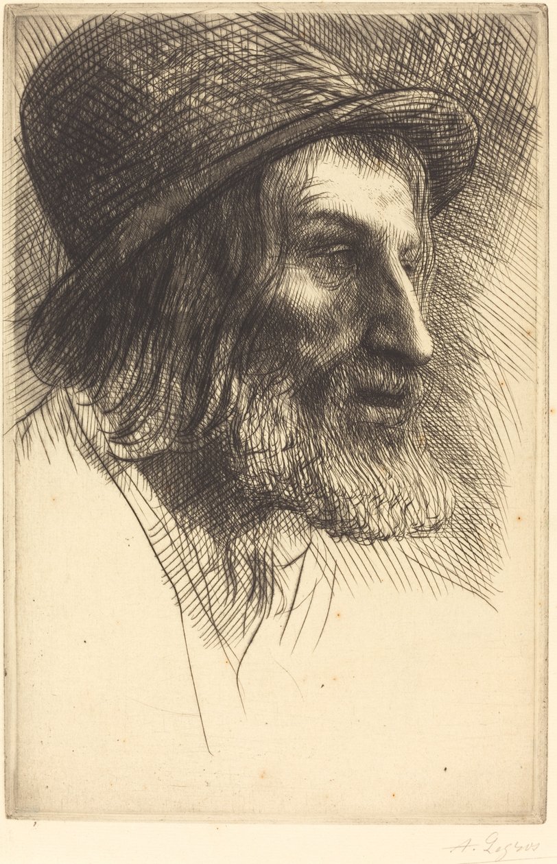 Egy angol munkás vezetője alkotó: Alphonse Legros