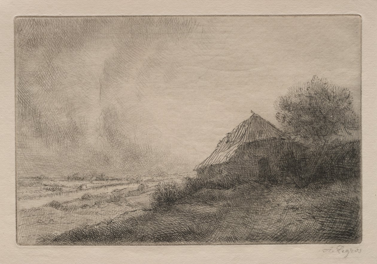 Hovel a hegyen alkotó: Alphonse Legros