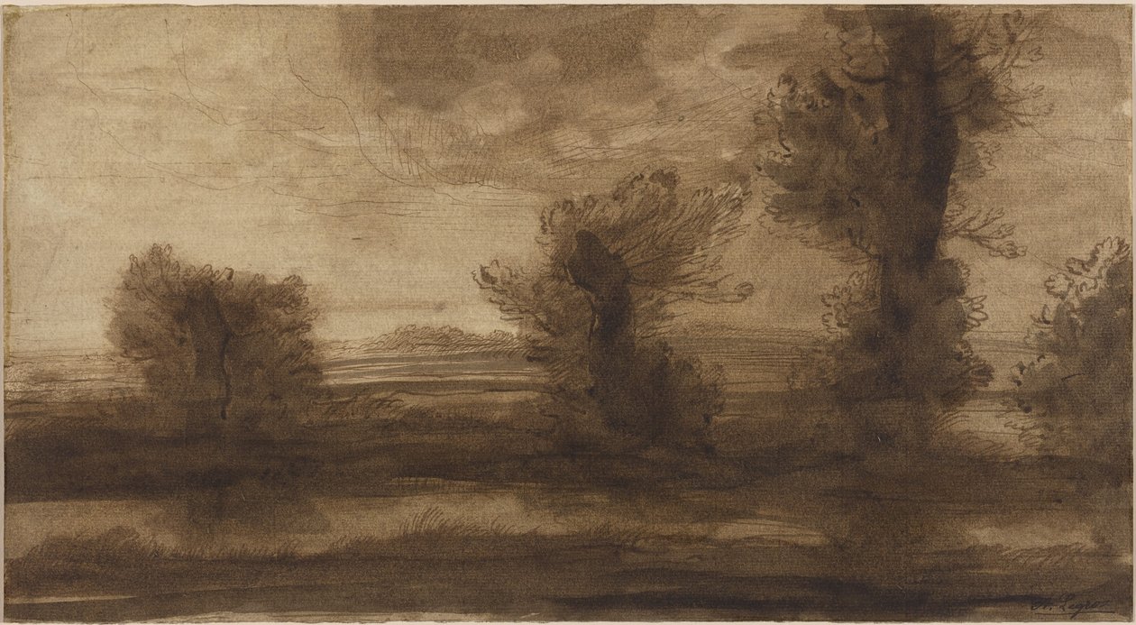 A mocsarakban alkotó: Alphonse Legros