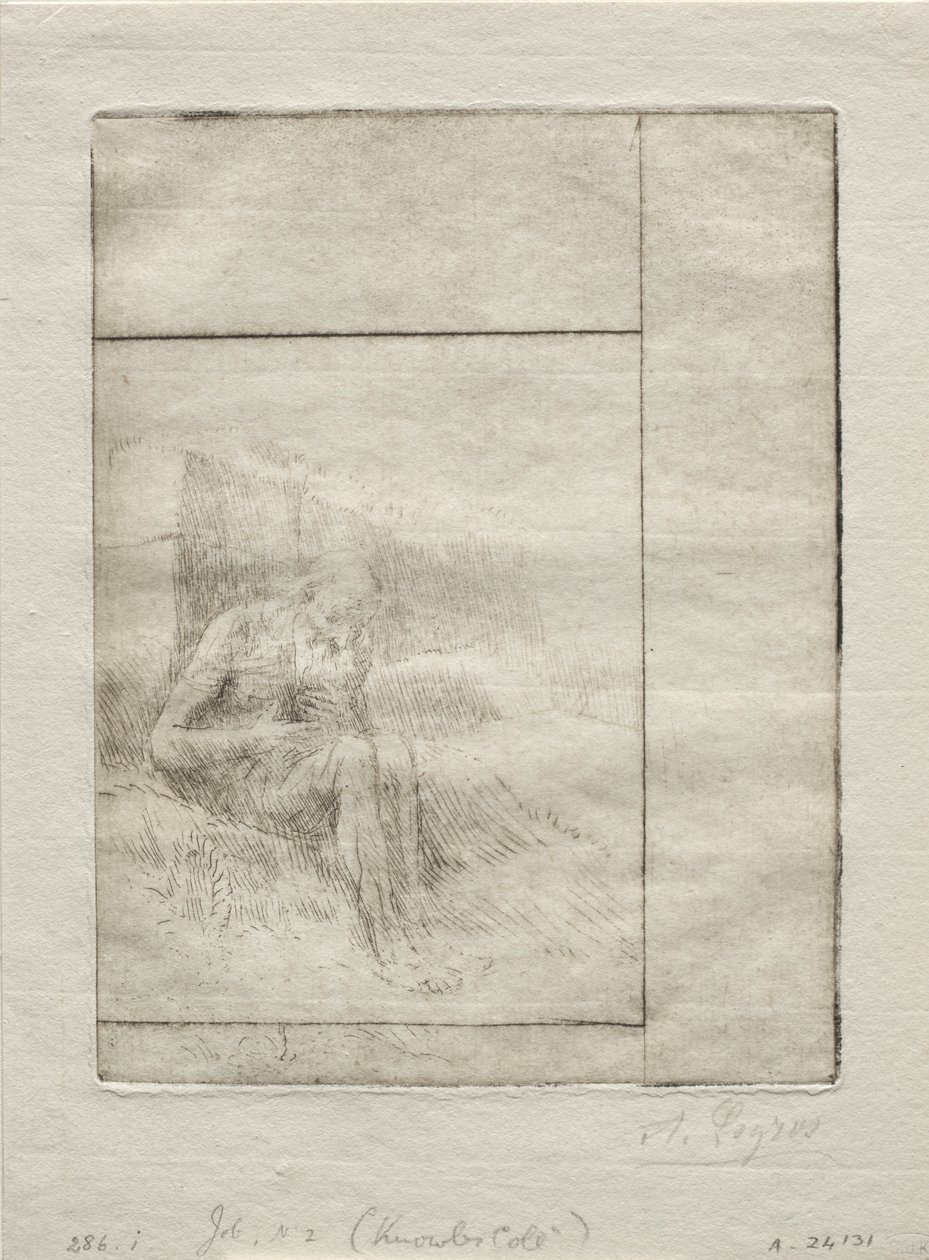 Állás (2. tábla) alkotó: Alphonse Legros