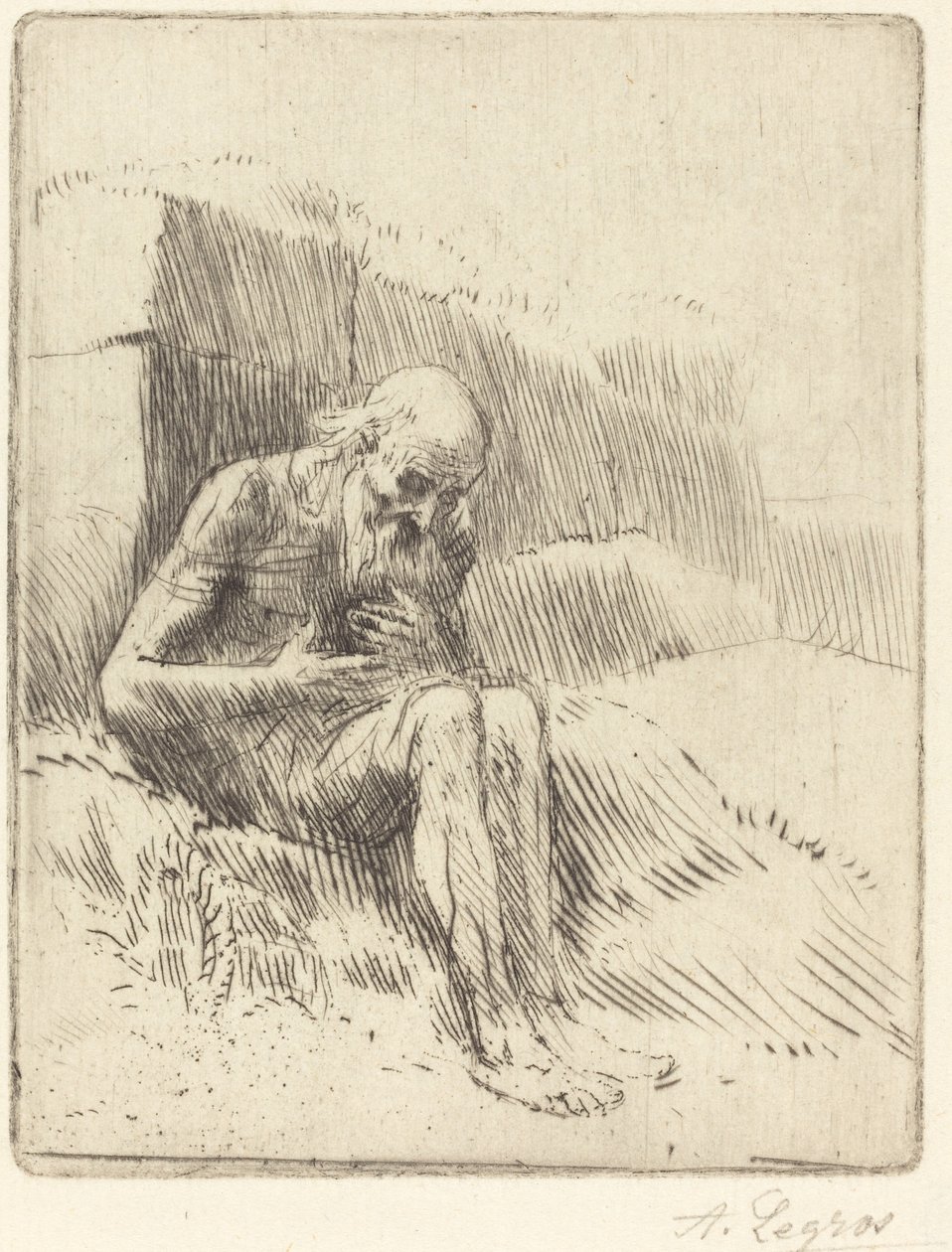 Munka, 2. lemez alkotó: Alphonse Legros