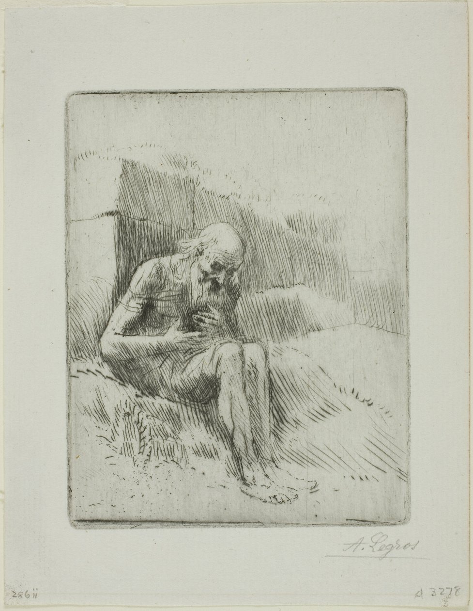 Munka, második tányér alkotó: Alphonse Legros