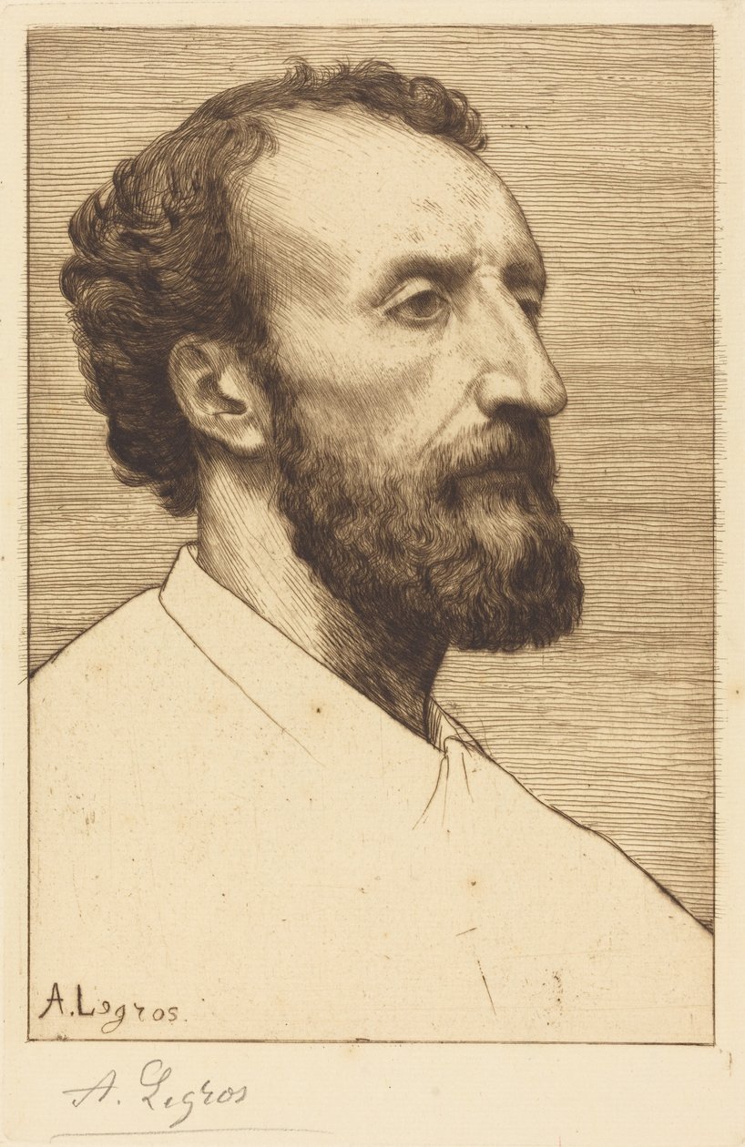 Jules Dalou, 2. lemez alkotó: Alphonse Legros