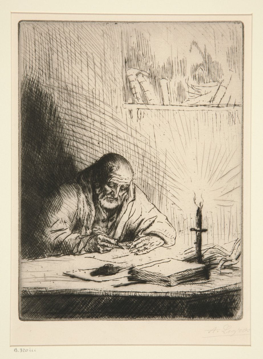 A régész alkotó: Alphonse Legros