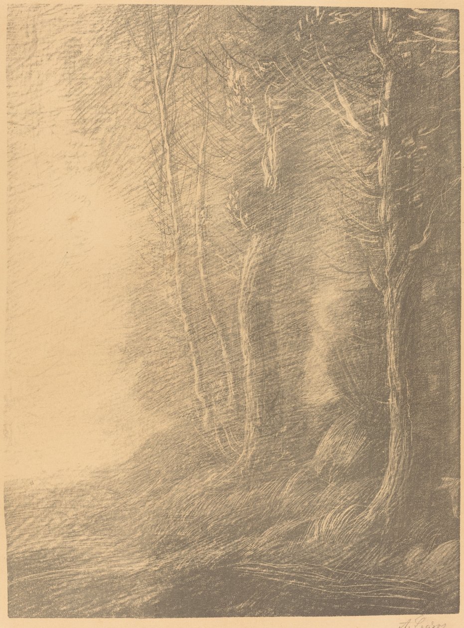 Tájkép alkotó: Alphonse Legros
