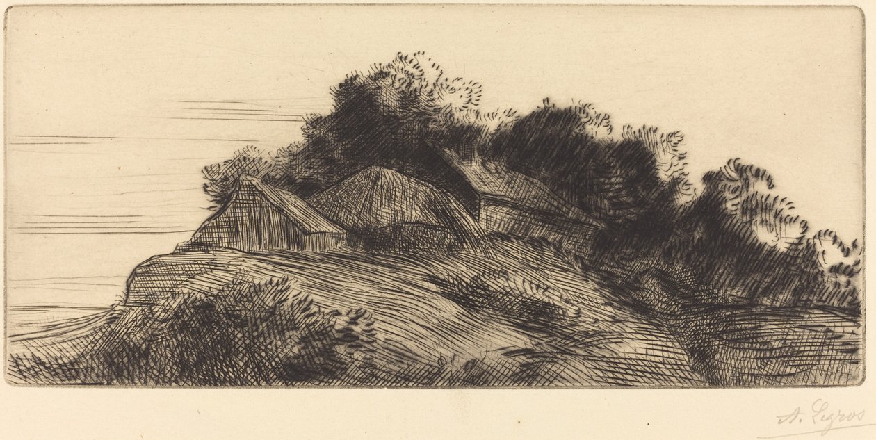 Tájkép alkotó: Alphonse Legros