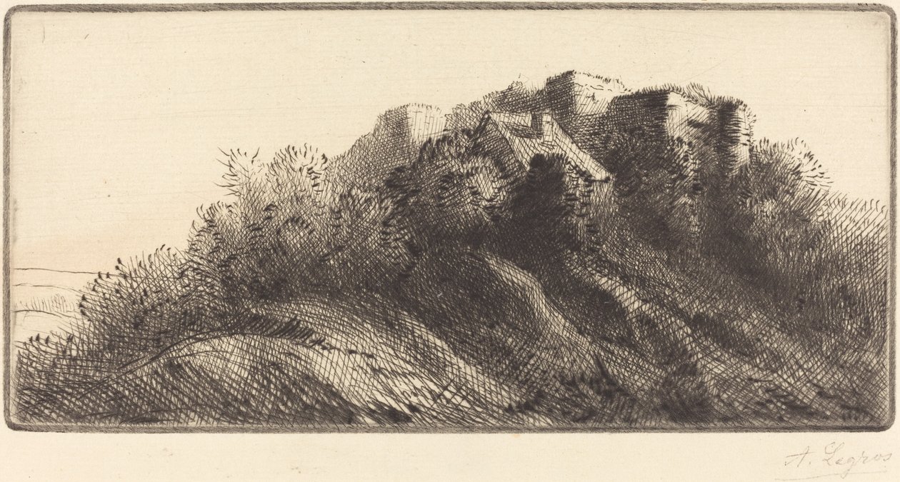 Tájkép alkotó: Alphonse Legros