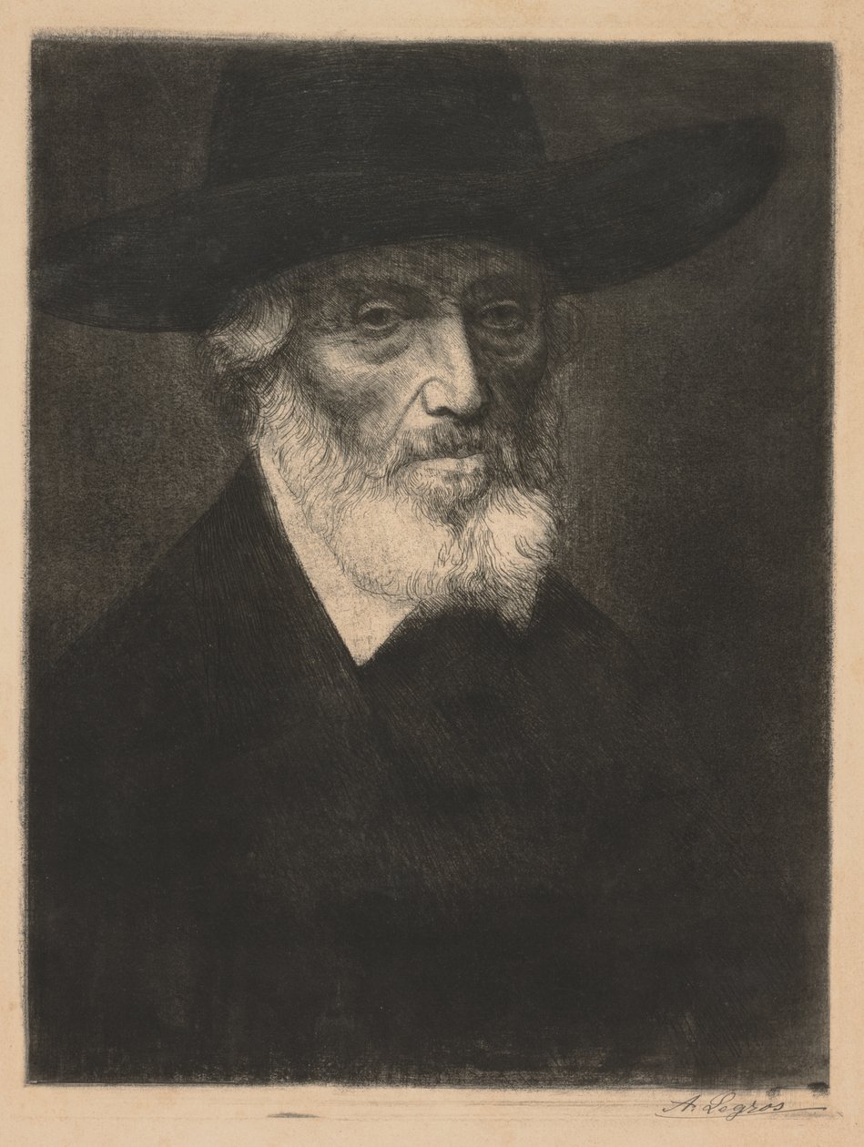 Thomas Carlyle nagy portréja alkotó: Alphonse Legros