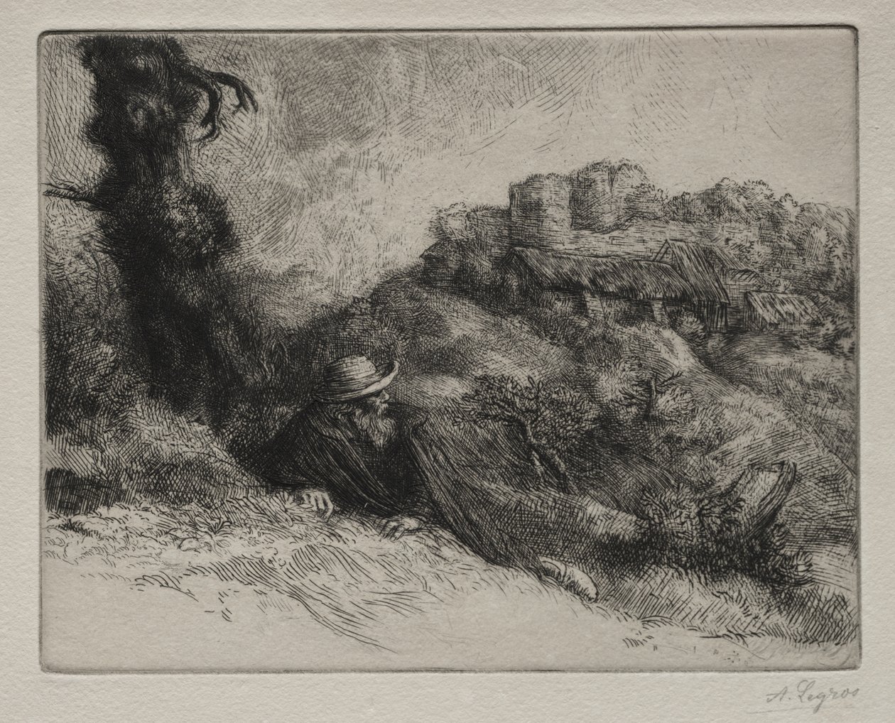 A szellemek kastélyai alkotó: Alphonse Legros