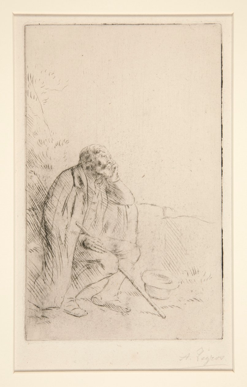 Le Reveur (Az álmodozó) alkotó: Alphonse Legros