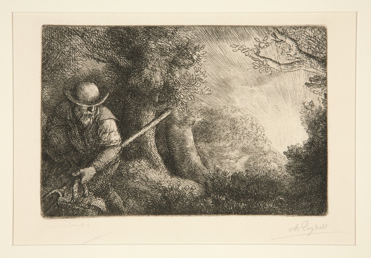 A kertész (The Gardener) alkotó: Alphonse Legros