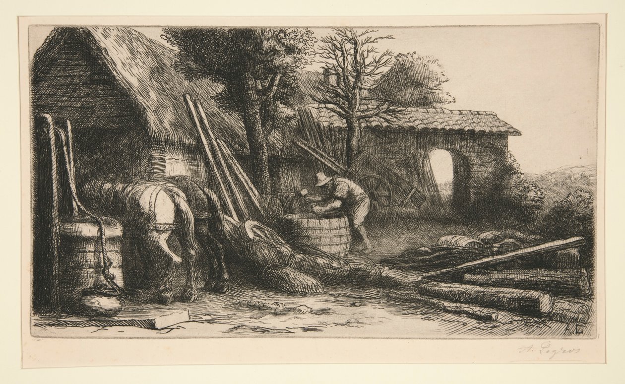 A Cooper alkotó: Alphonse Legros
