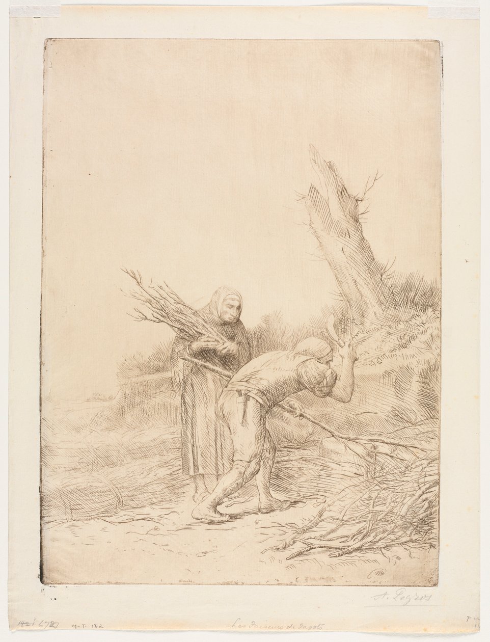 The Fagot Makers. alkotó: Alphonse Legros