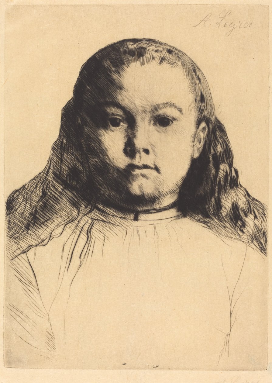 Kis Marie alkotó: Alphonse Legros