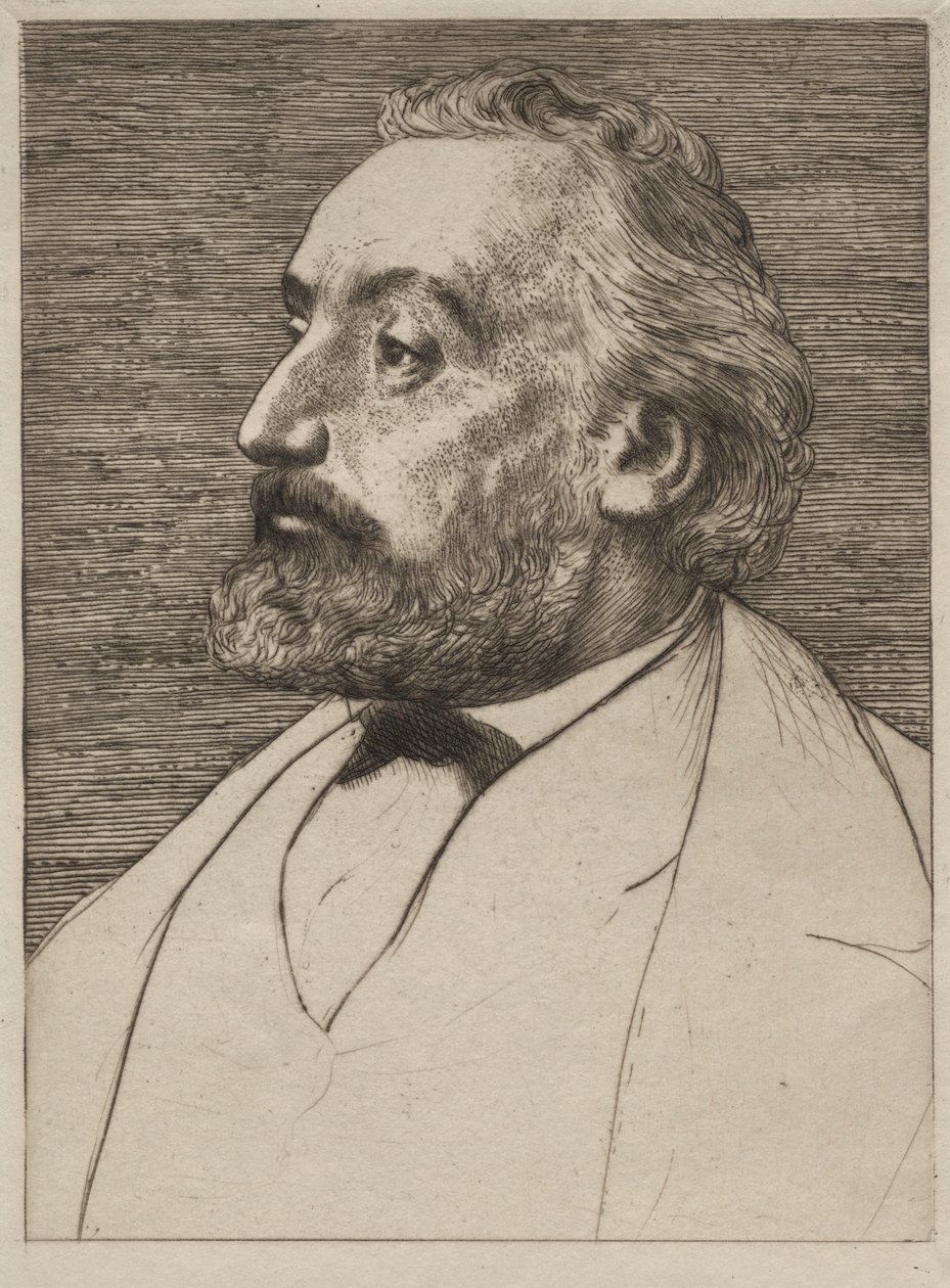 Leon Gambetta. alkotó: Alphonse Legros