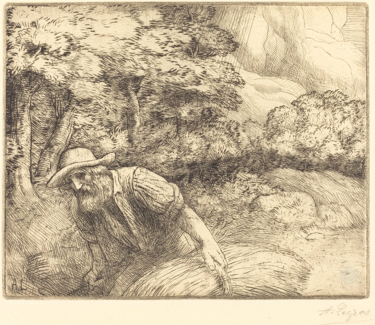 Ember Takarmányozás Ember Takarmányozás. alkotó: Alphonse Legros