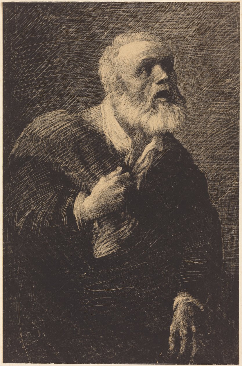 Night Crier (Az éjszakai kiáltó) alkotó: Alphonse Legros