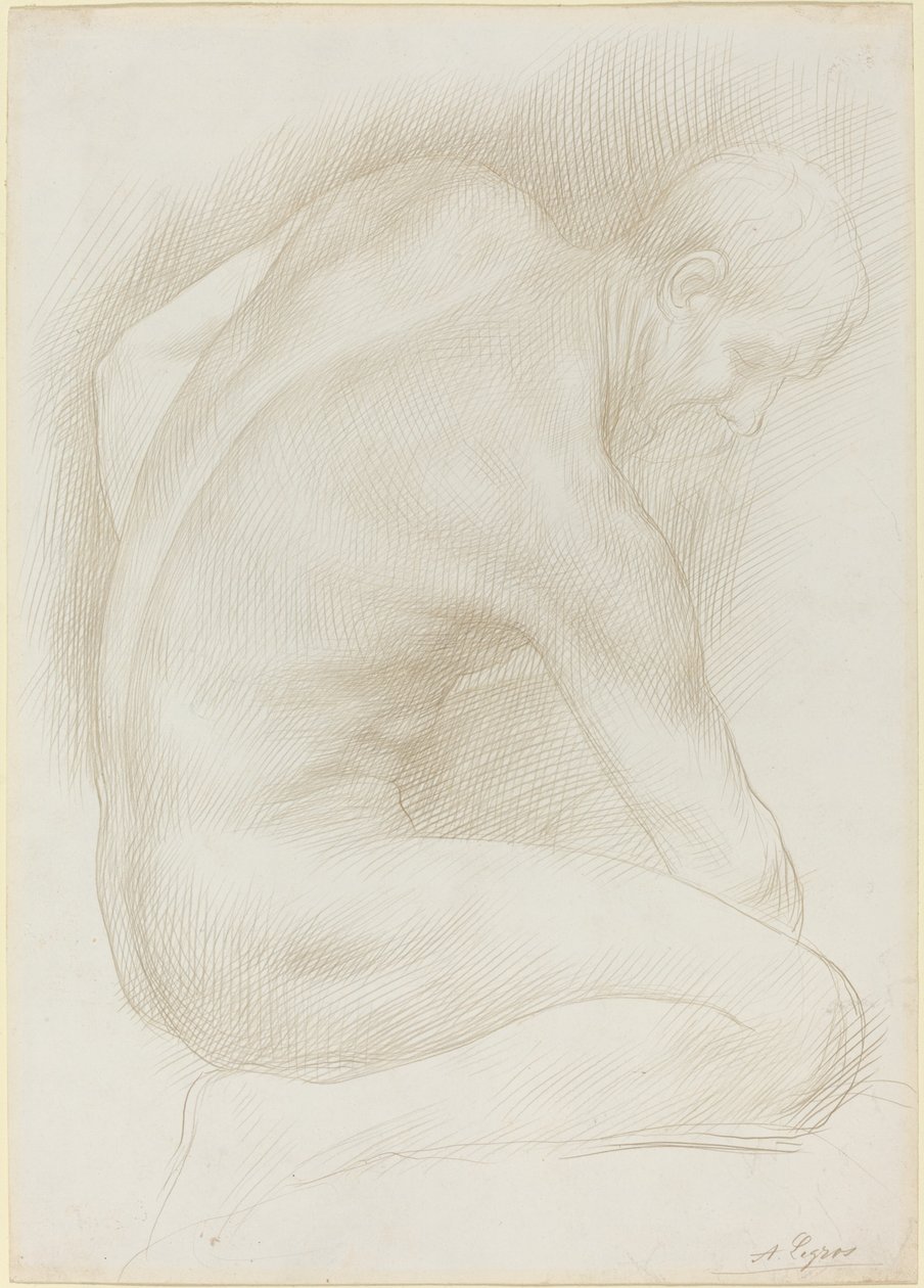 Idős ember alkotó: Alphonse Legros