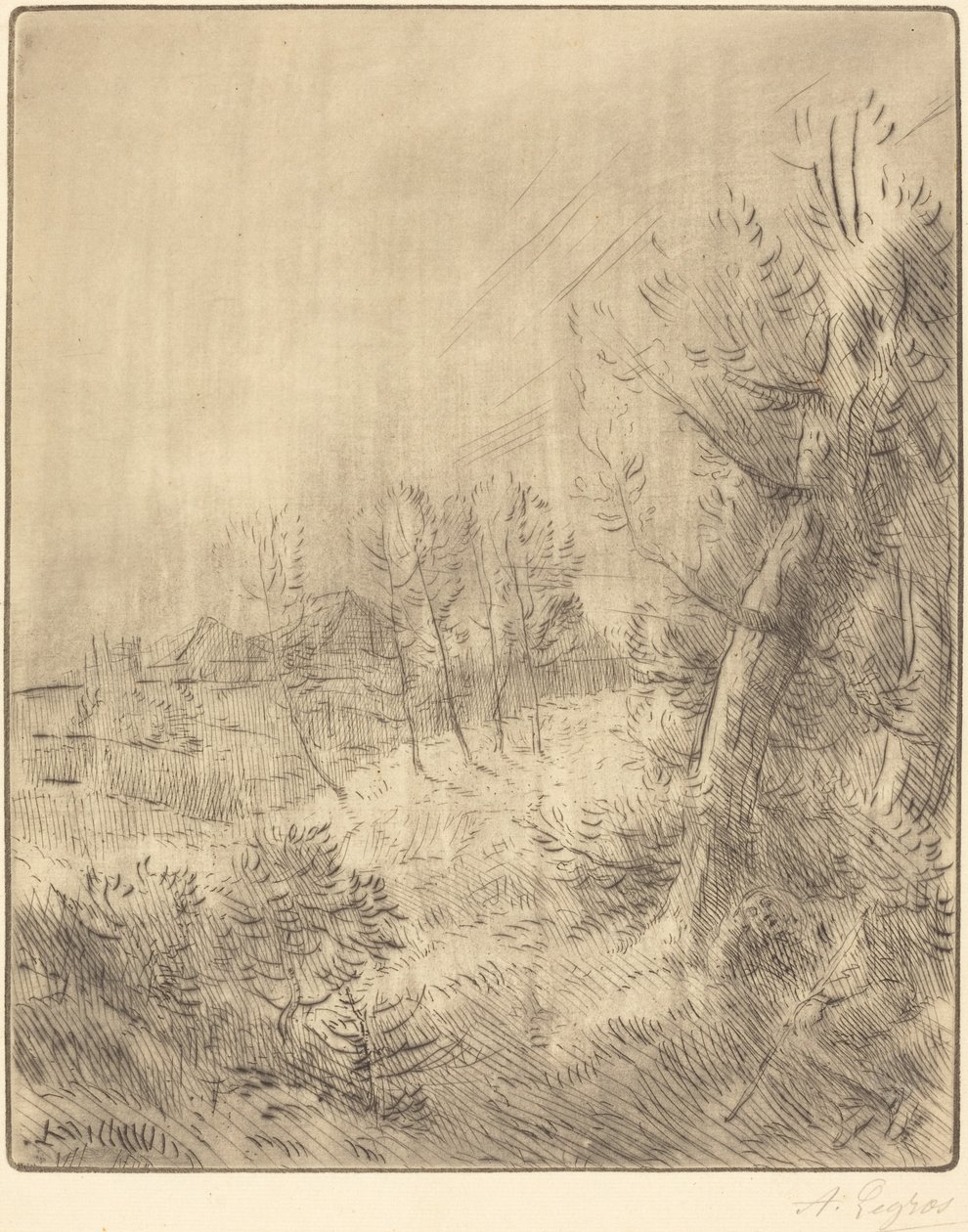Régi falu alkotó: Alphonse Legros