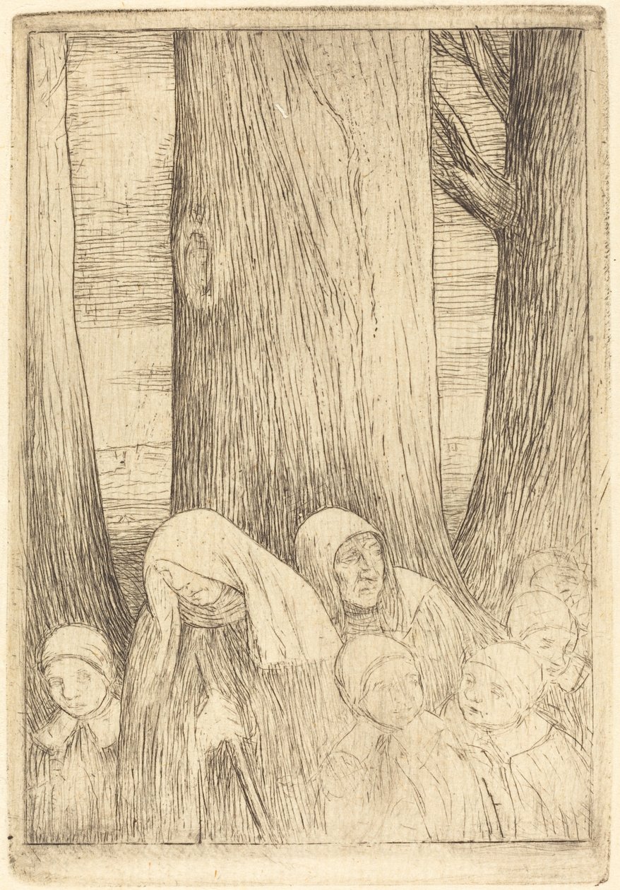 Árvák Árvák. alkotó: Alphonse Legros