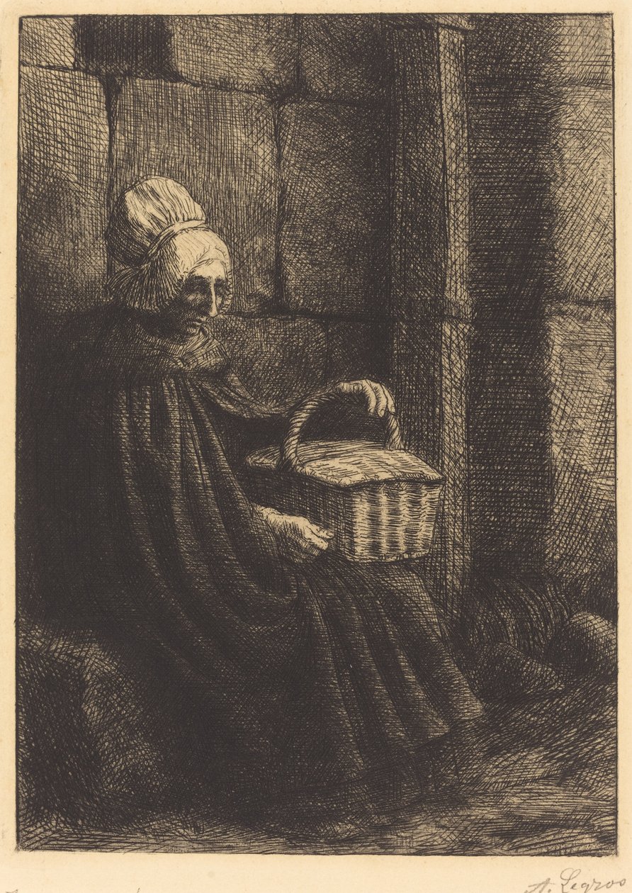 Boulogne-i parasztasszony alkotó: Alphonse Legros