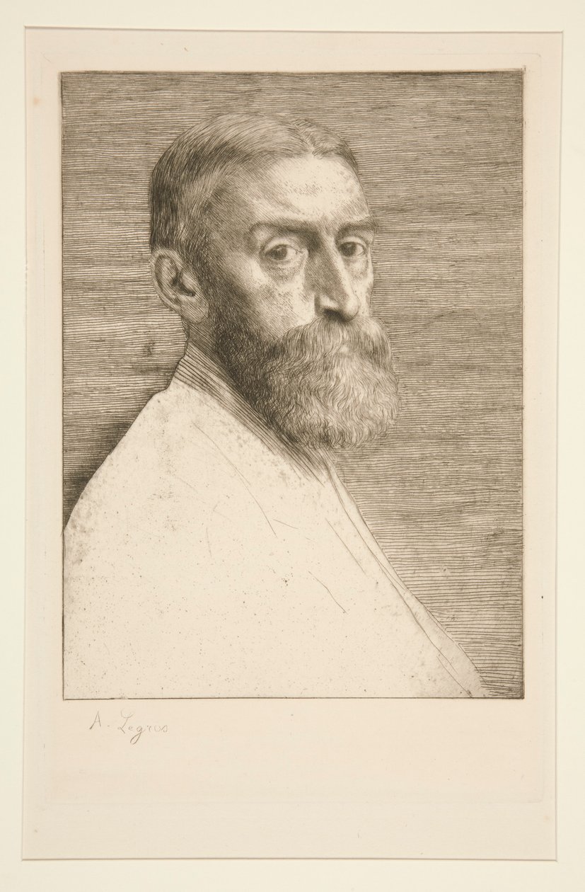 Portré E.J. Poynter, Esq. alkotó: Alphonse Legros