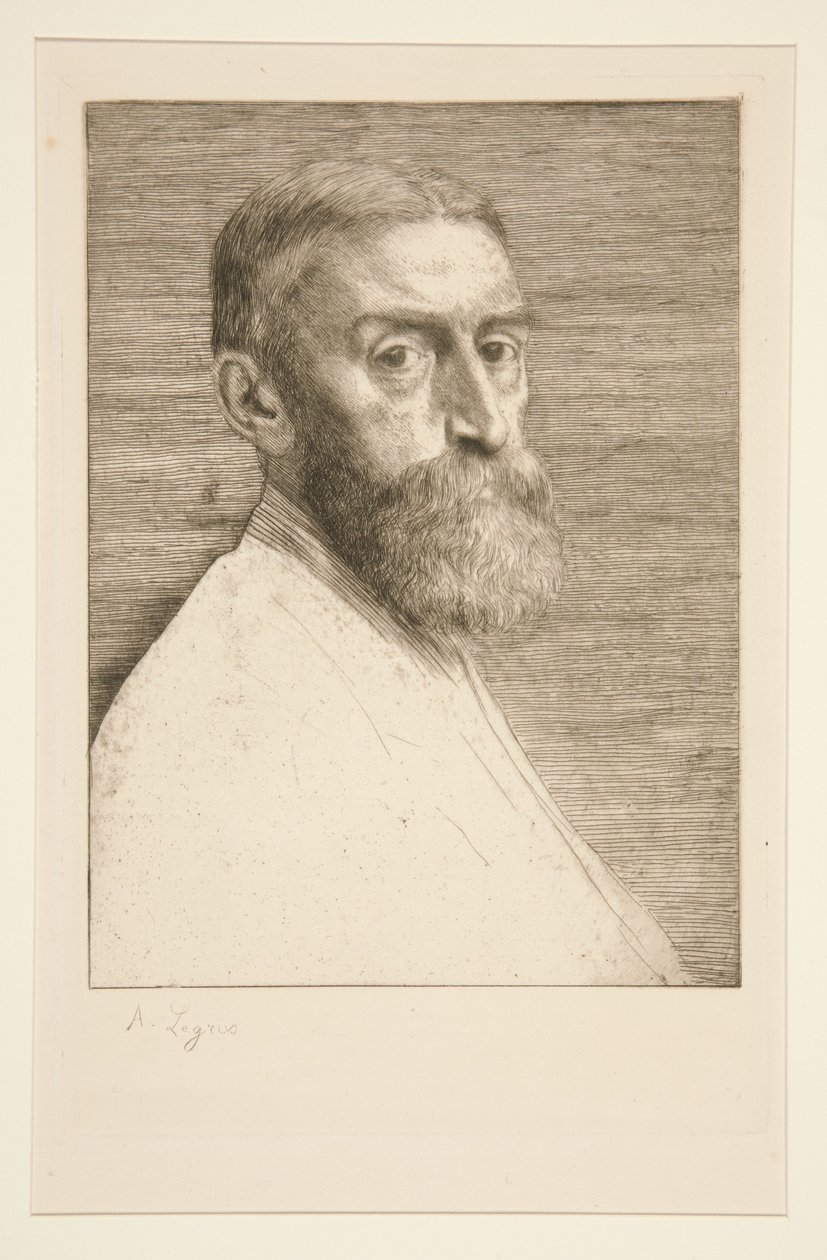 E. J. Poynter, Esq. portréja alkotó: Alphonse Legros