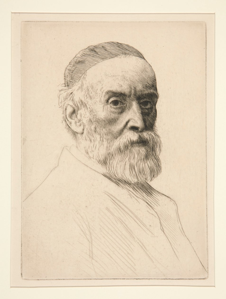 Portré G.F. Watt (R.A.) alkotó: Alphonse Legros