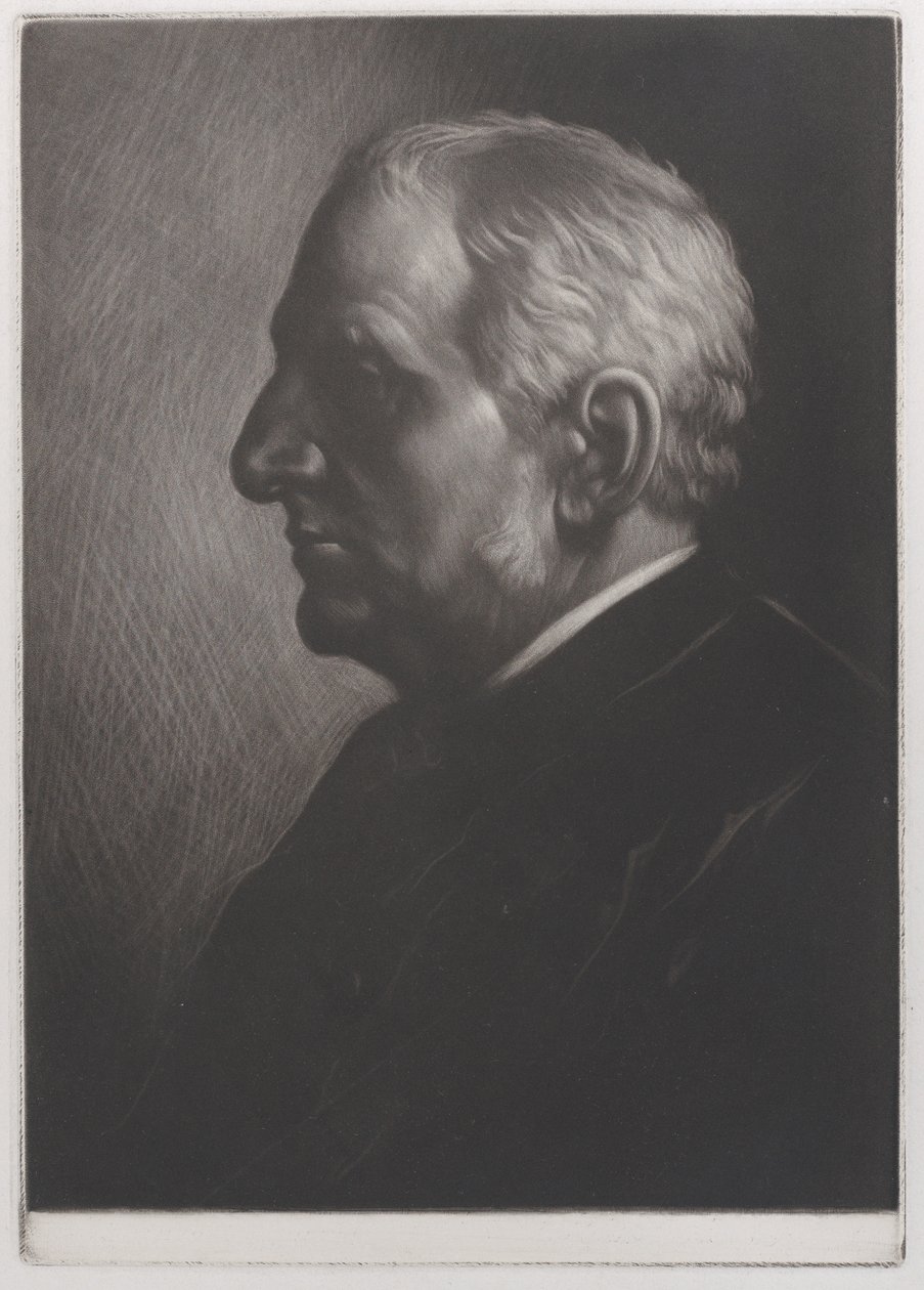 Sir Francis Seymour Haden portréja, 1881. alkotó: Alphonse Legros