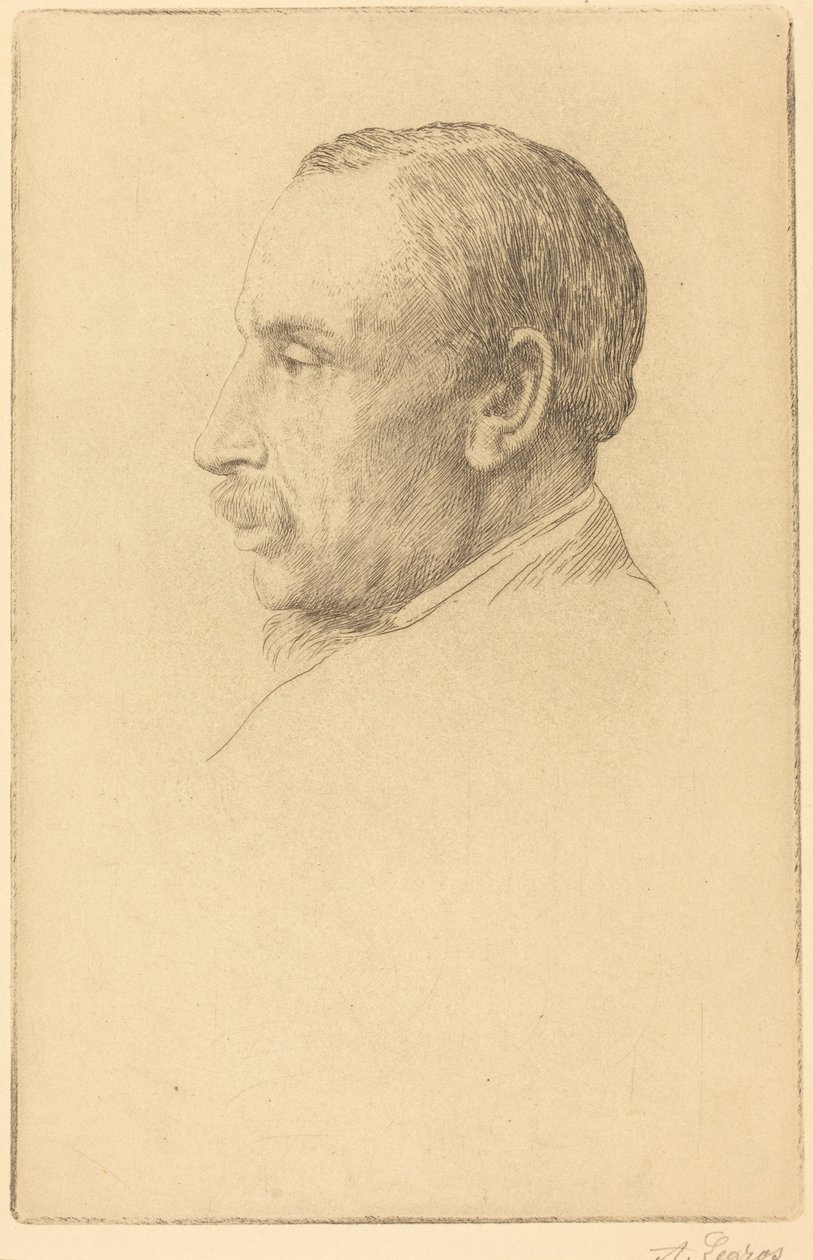 W. Cawthorne Unwin professzor alkotó: Alphonse Legros