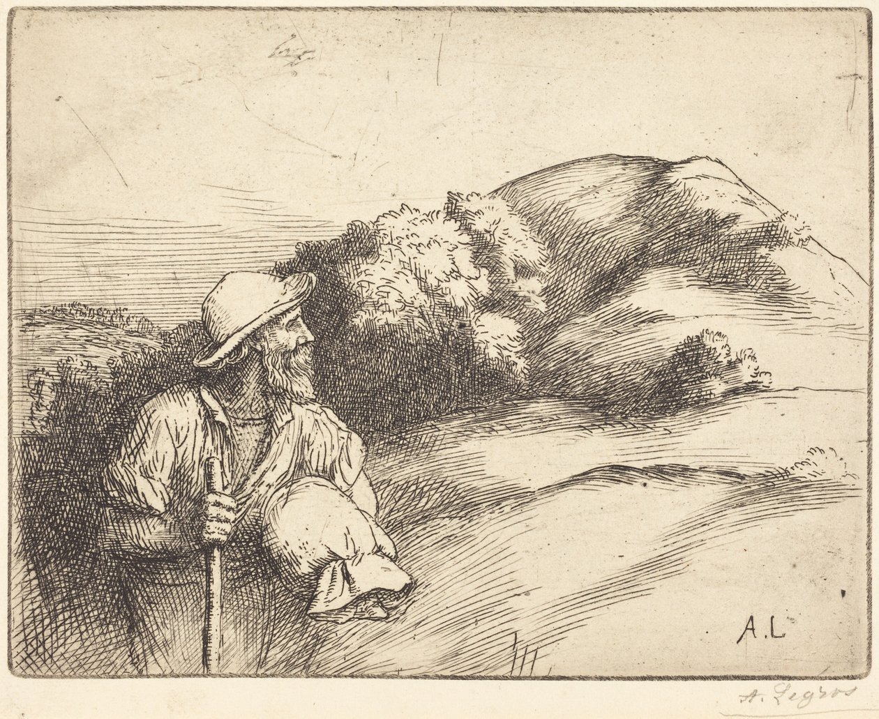 Visszatérés a mezőkről alkotó: Alphonse Legros
