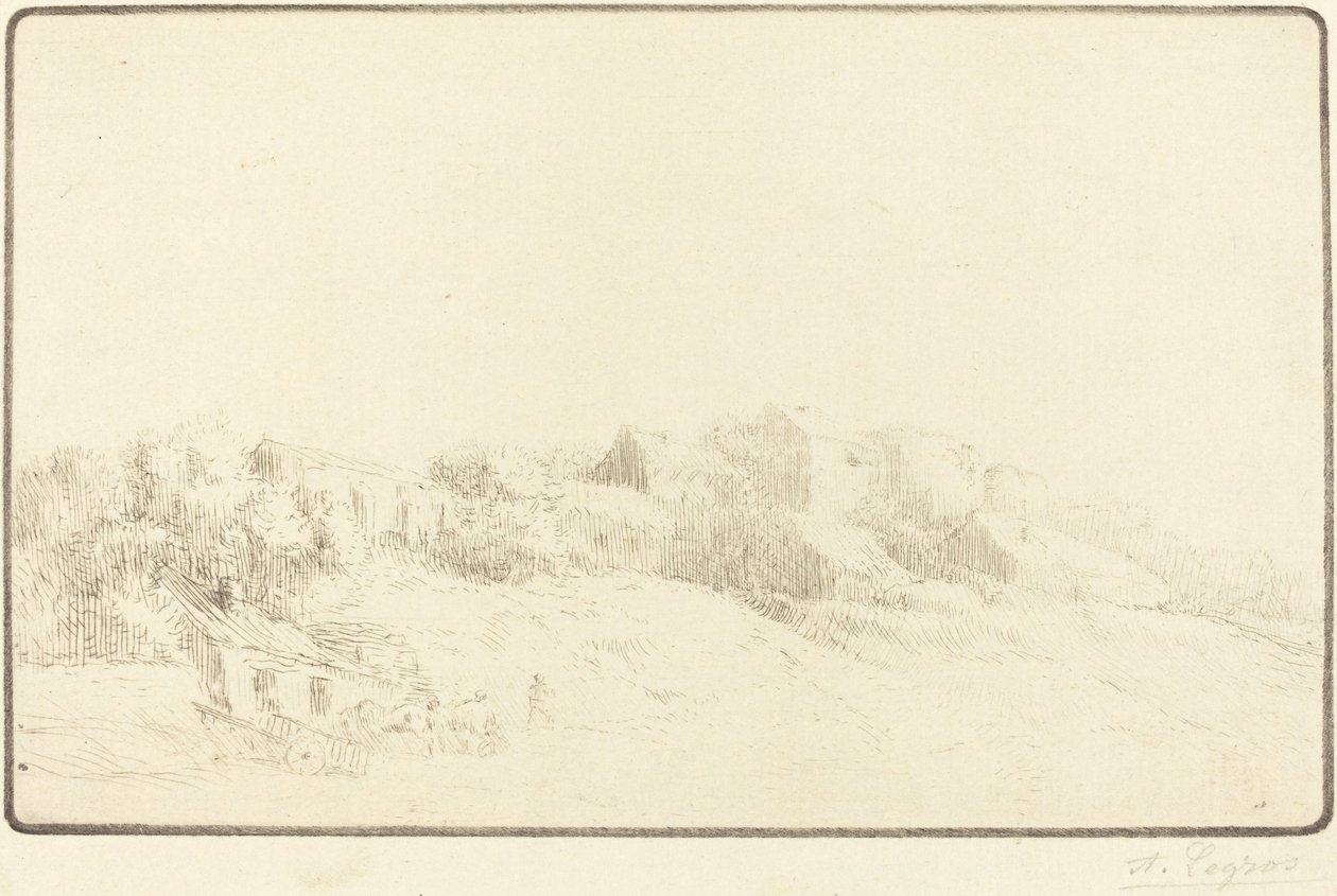 Saint Maurice Burgundiában (Szent Maurice Burgundiában) alkotó: Alphonse Legros