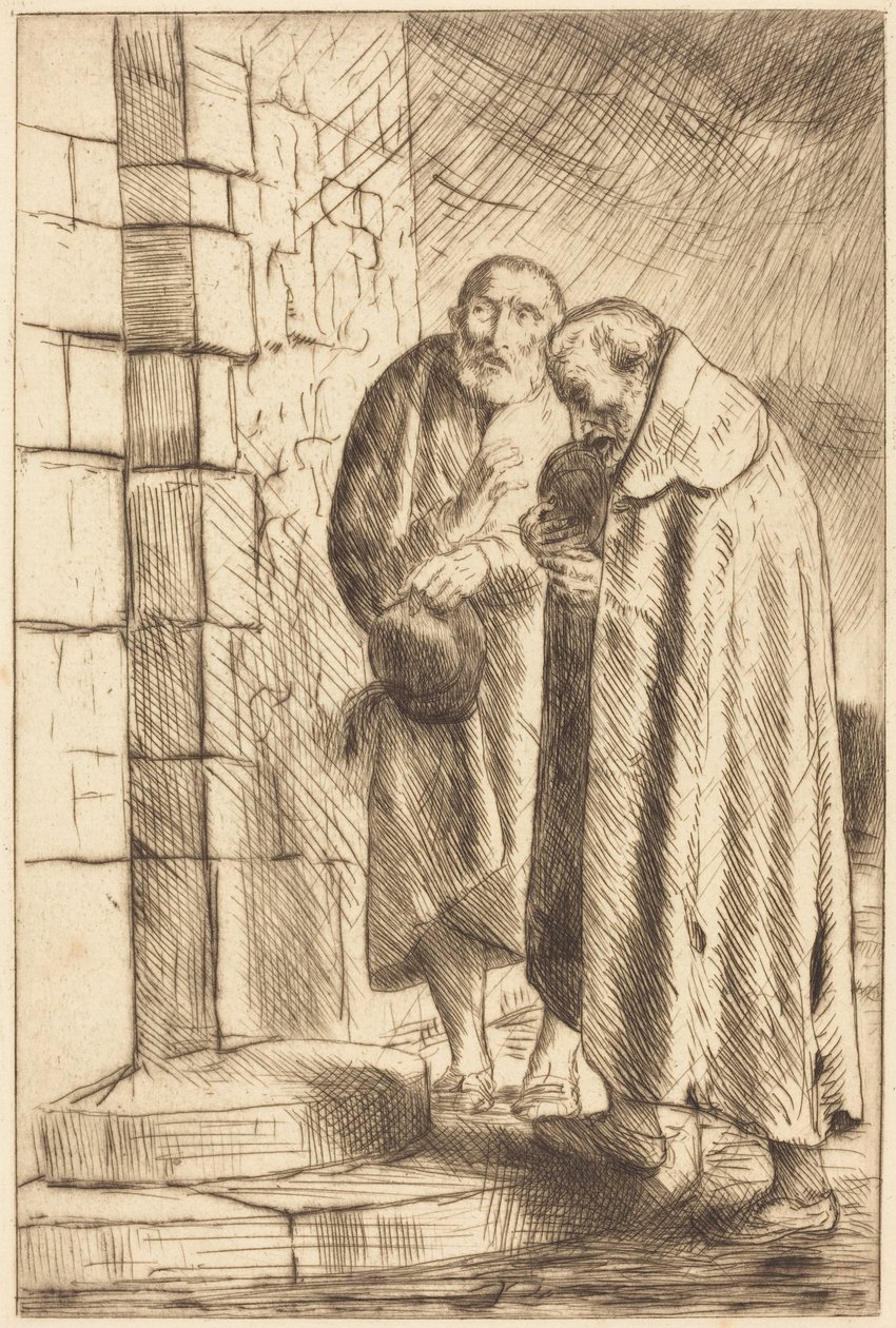 Szent Péter és Szent Pál M. Richard ajtajánál alkotó: Alphonse Legros