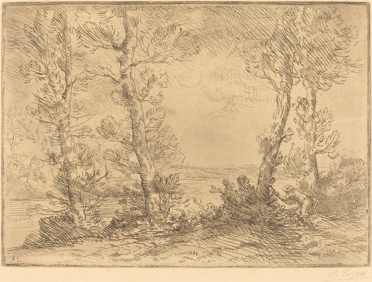 Lazachalász A lazachalász. alkotó: Alphonse Legros