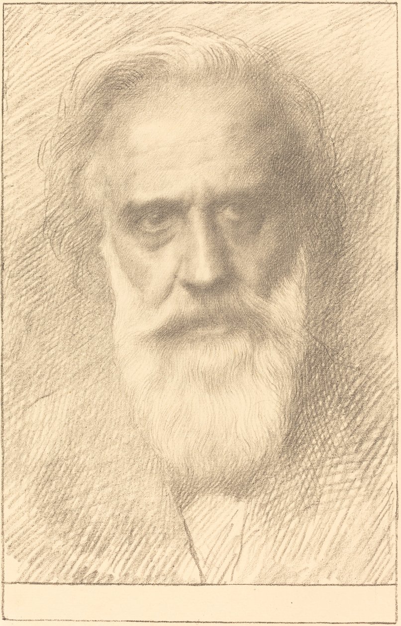 Önarckép alkotó: Alphonse Legros