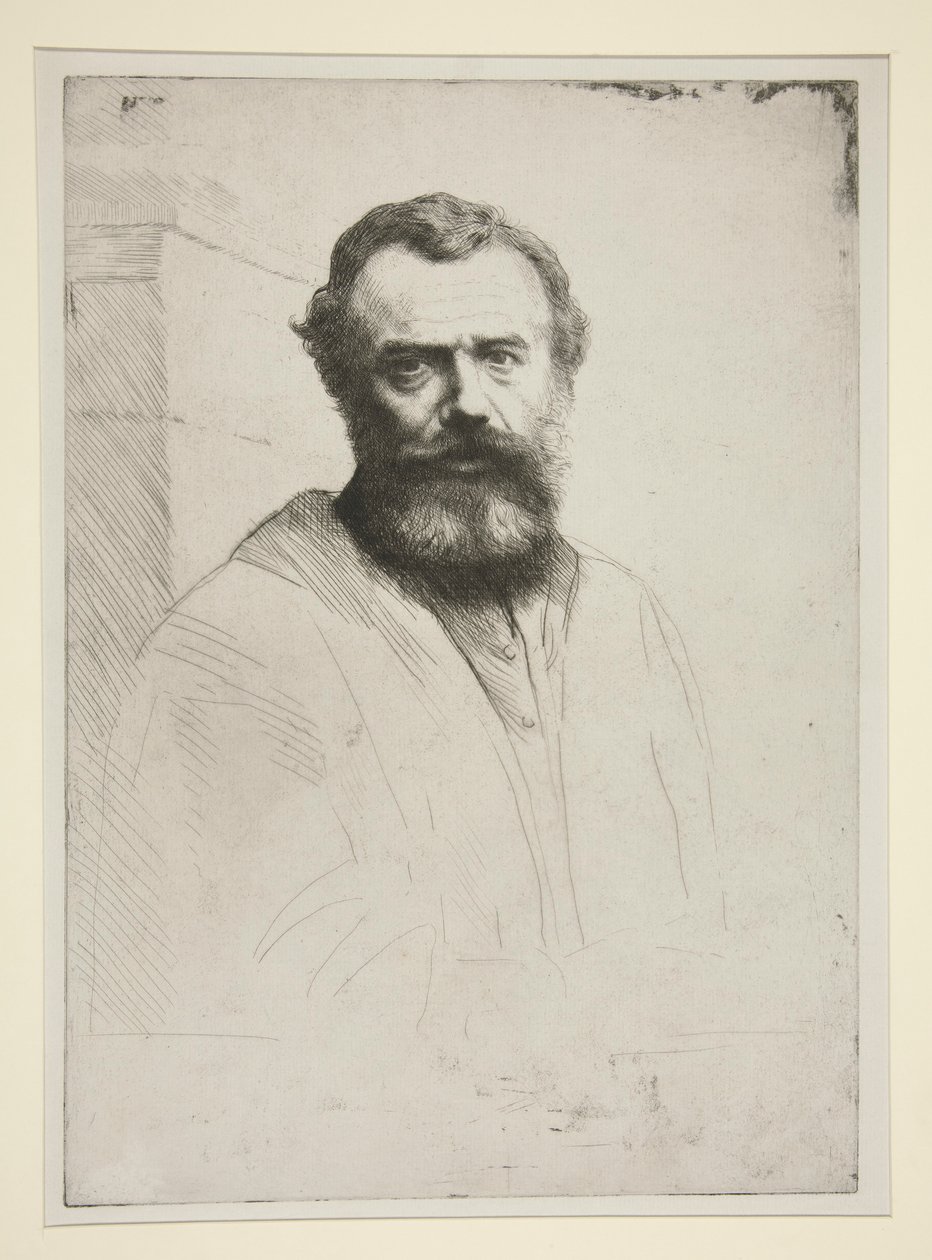 Önarckép alkotó: Alphonse Legros