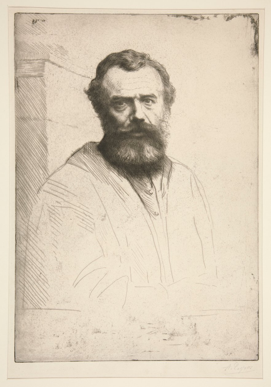 Önarckép alkotó: Alphonse Legros