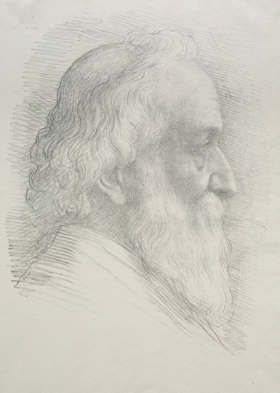 Önarckép 10. tábla. alkotó: Alphonse Legros
