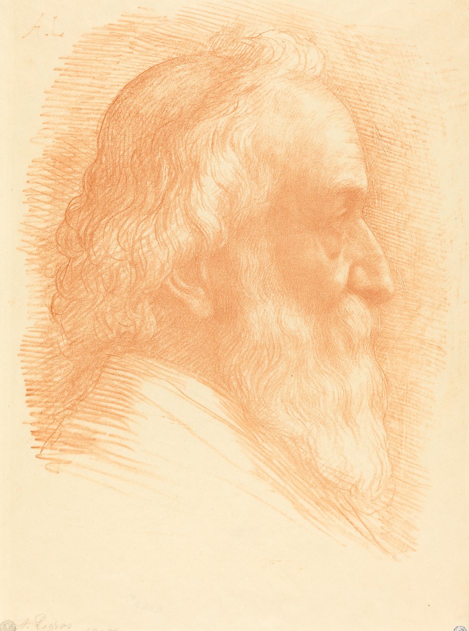 Önarckép, 10. tábla, 1905. alkotó: Alphonse Legros