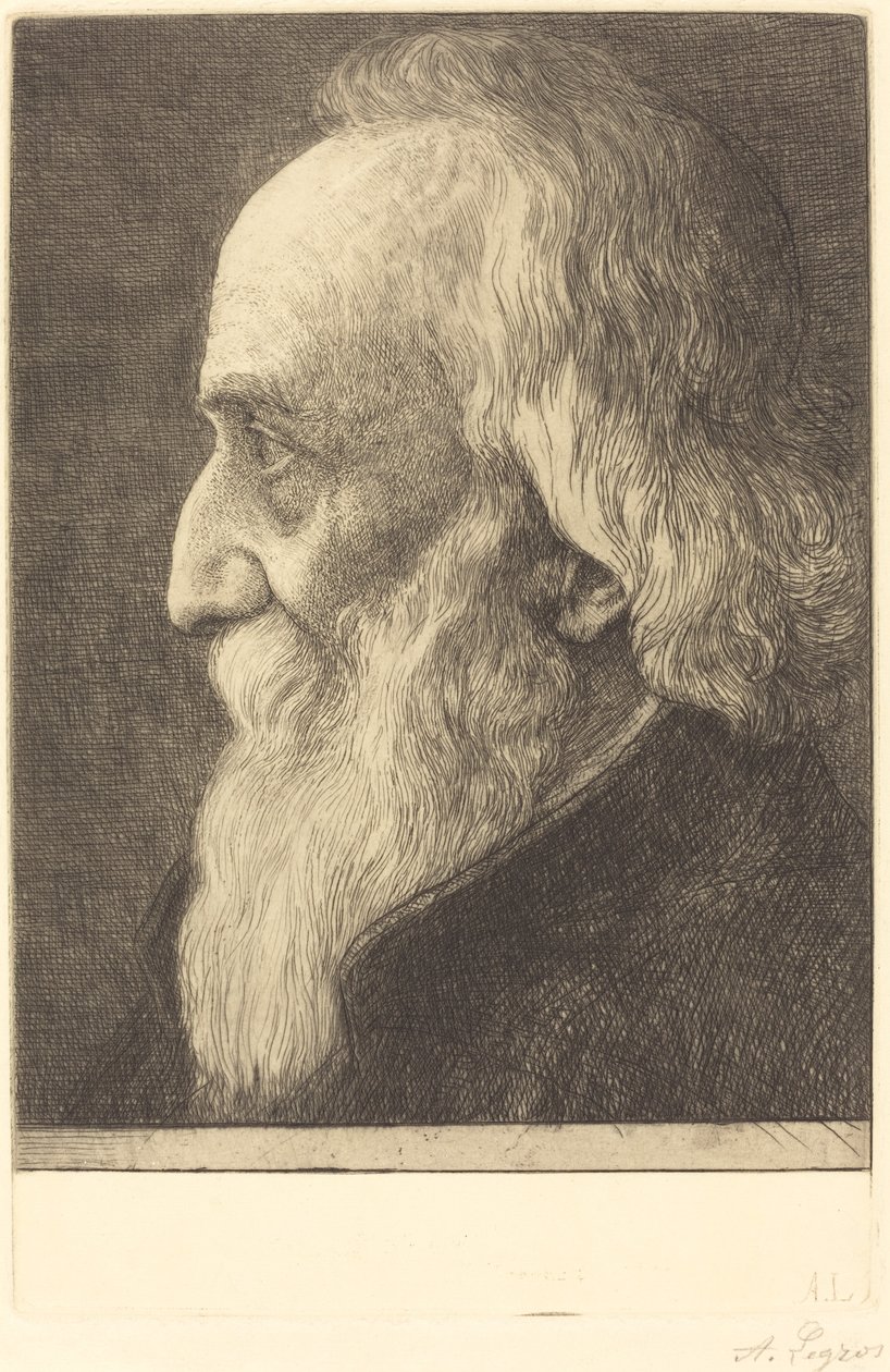 Önarckép, 13. tábla, 1906. alkotó: Alphonse Legros
