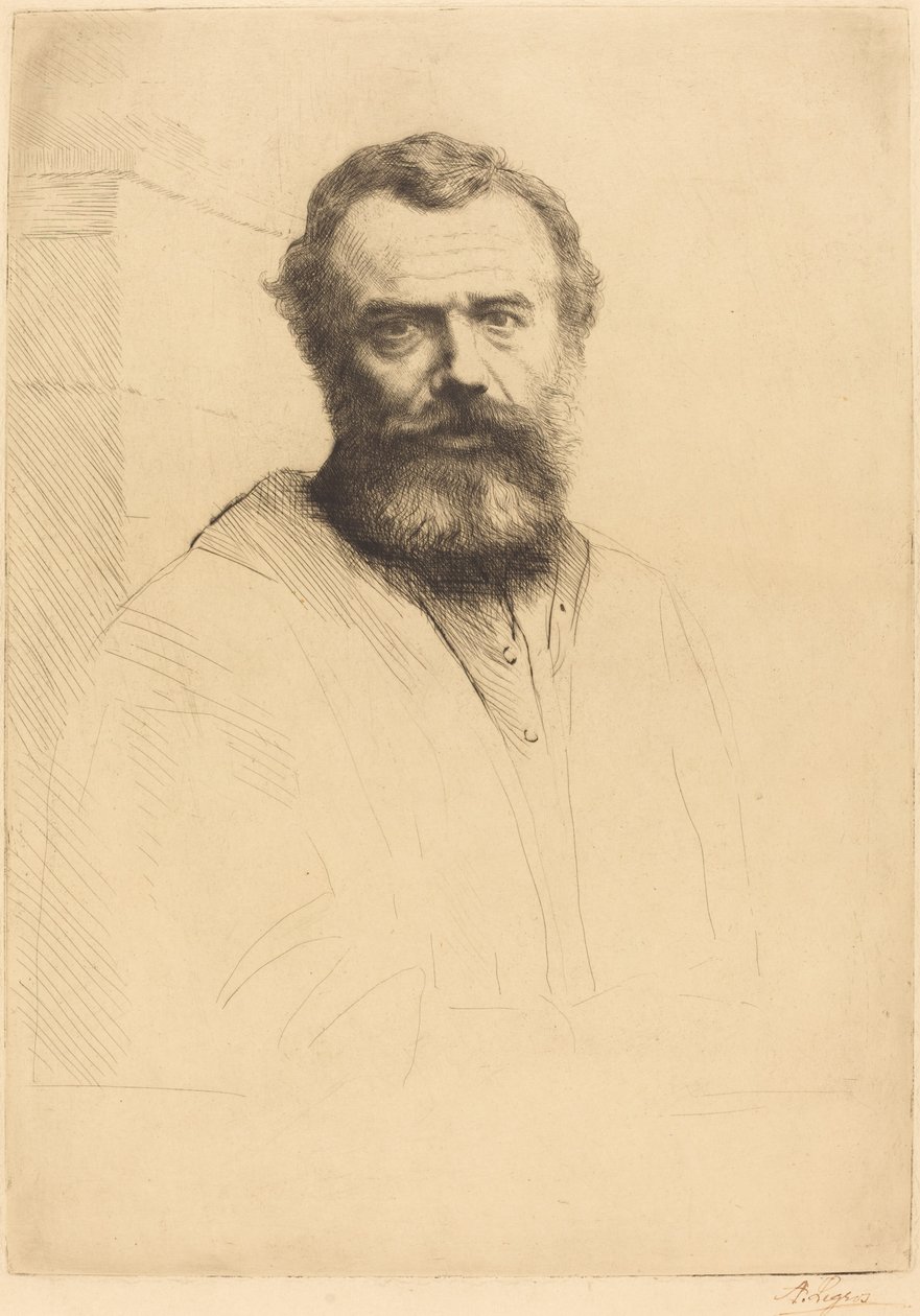 Önarckép, 3. tábla alkotó: Alphonse Legros