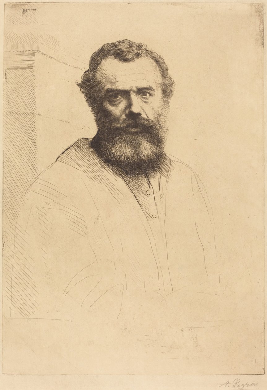 Önarckép, 3. tábla alkotó: Alphonse Legros