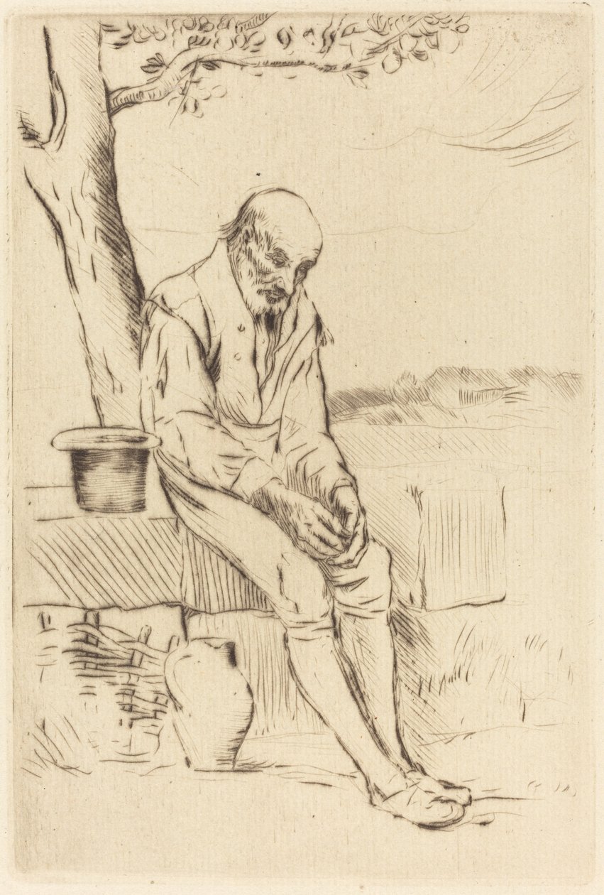 "Azóta" ("Antól az időtől") alkotó: Alphonse Legros