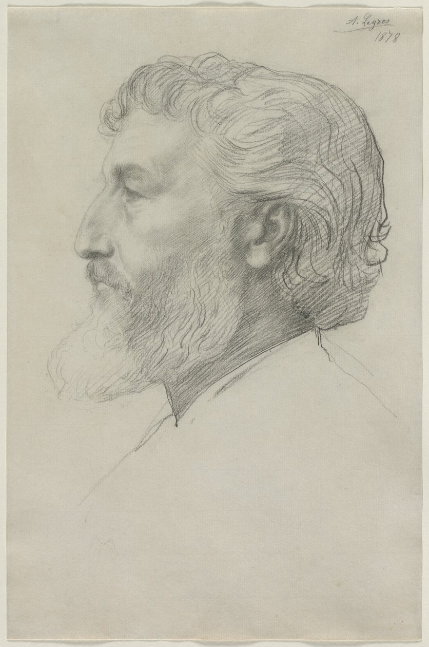 Sir Frederick Leighton, 1878. alkotó: Alphonse Legros