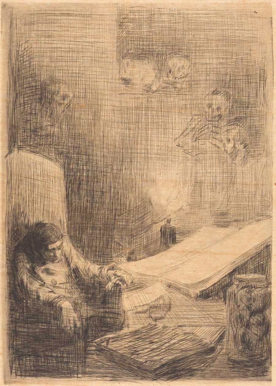 Alvó Tudós alkotó: Alphonse Legros