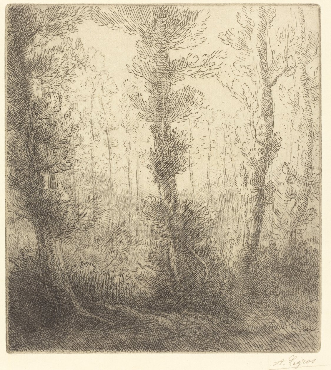 Kis tó alkotó: Alphonse Legros