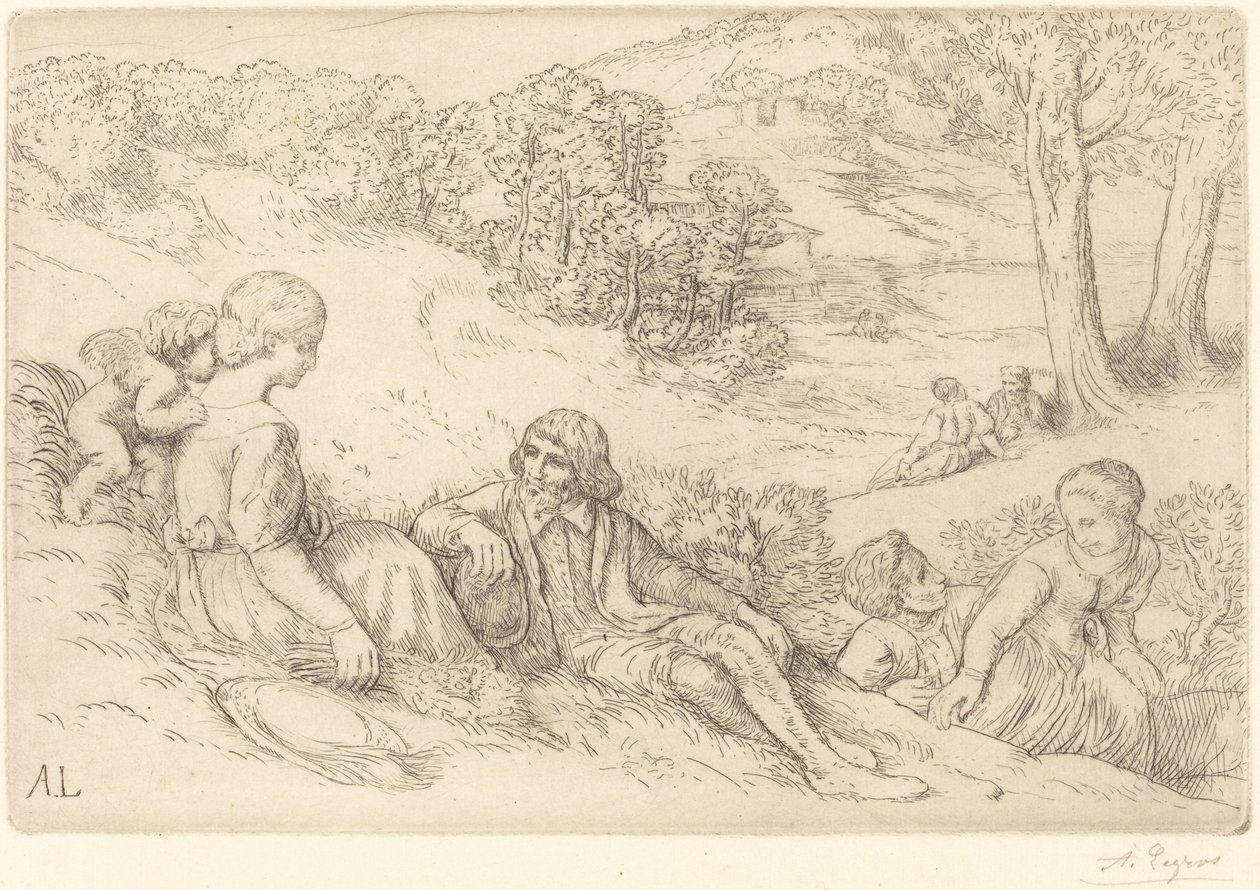 Tavaszi alkotó: Alphonse Legros